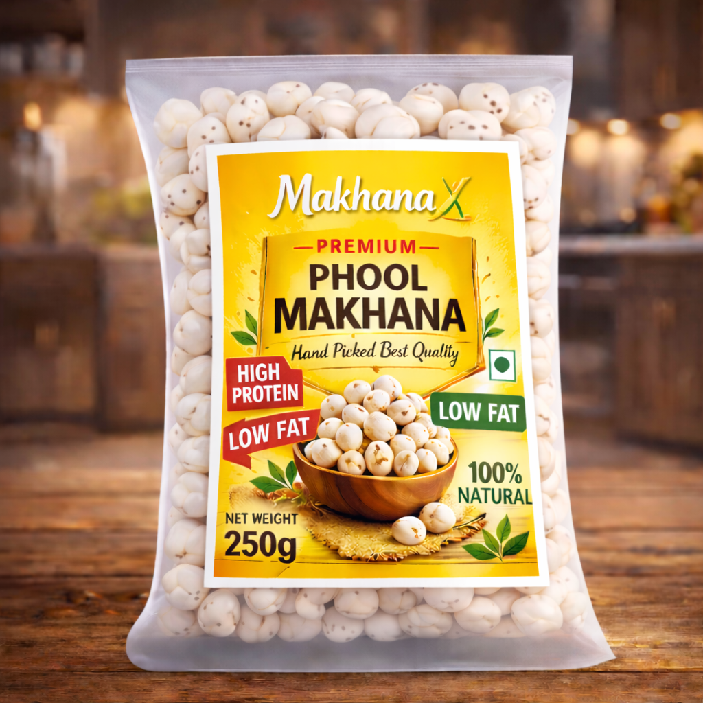 100% Hand Picked Premium Phool Makhana 250g
